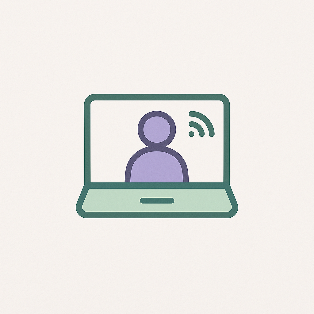 Apr 2, 2025, 04_34_03 PM_icon A calming and professional illustration representing individual counseling. The image should feature a peaceful, private setting with a calm person